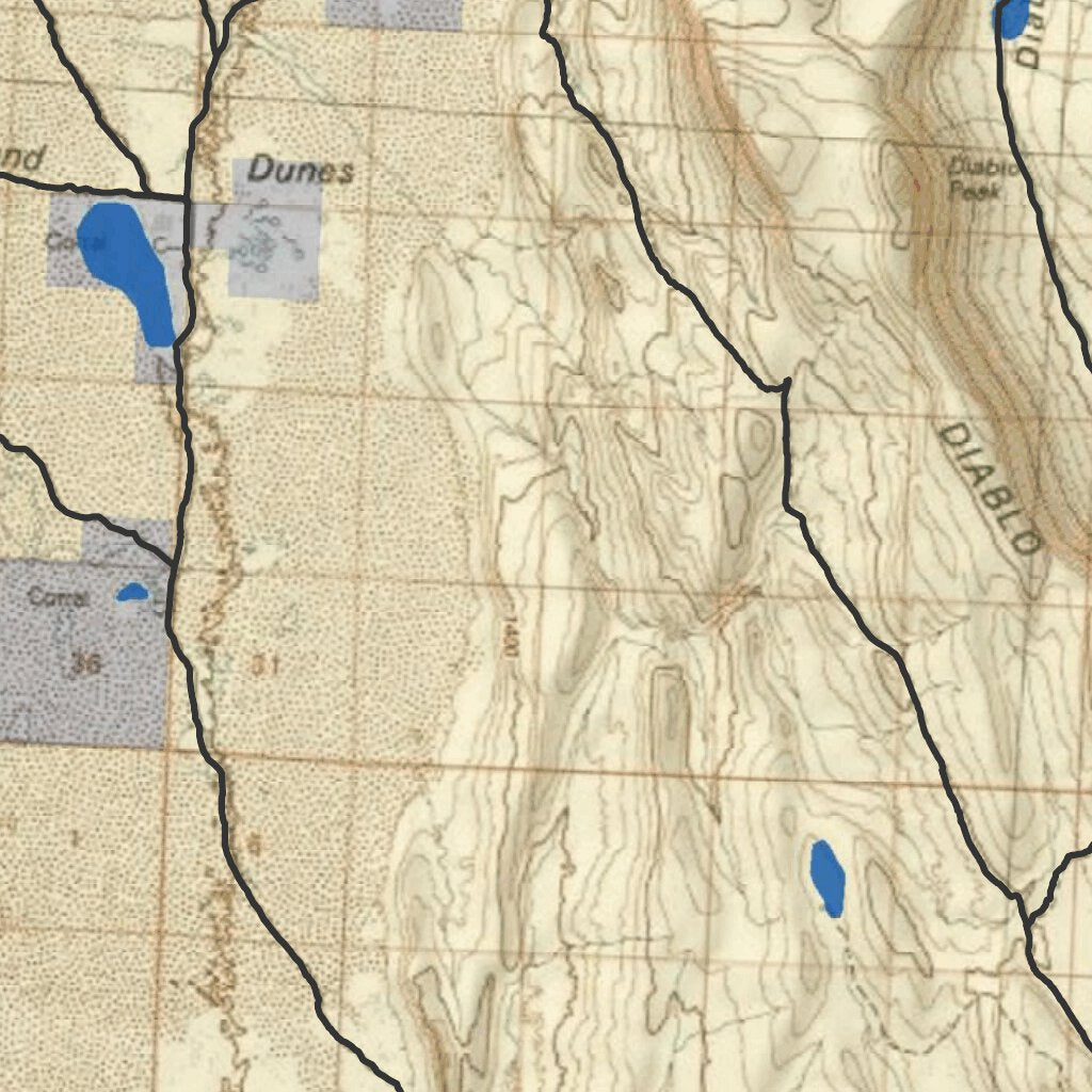 Us$73 Map Oregon Unit 73 Map by Game Planner Maps | Avenza Maps