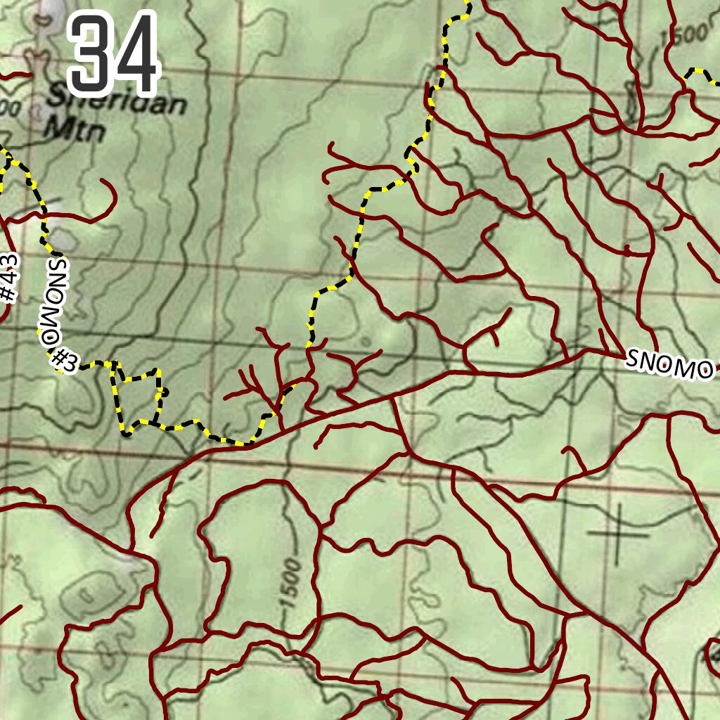 Oregon Unit 34 Map by Game Planner Maps | Avenza Maps