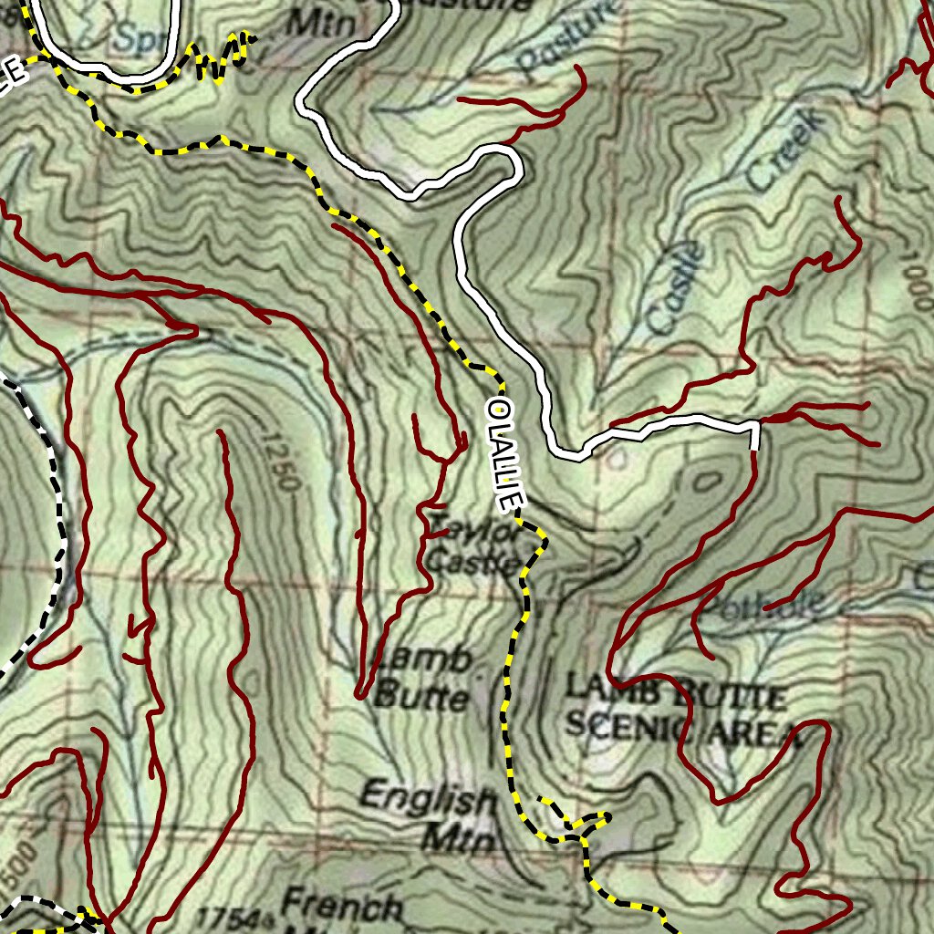 Map In Numbers 34 Oregon Unit 34 Map by Game Planner Maps | Avenza Maps