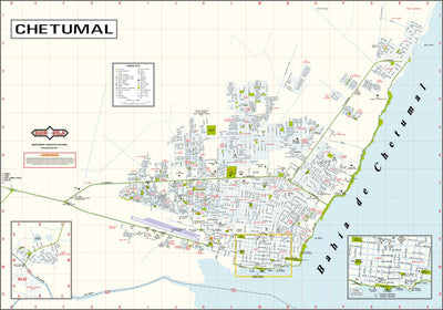 Guia Roji Calles Ciudad Chetumal / Zona Urbana Preview 1