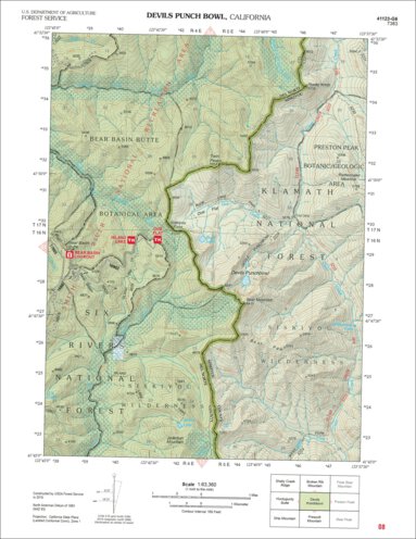 Devils Punch Bowl (Six Rivers Atlas) Preview 1