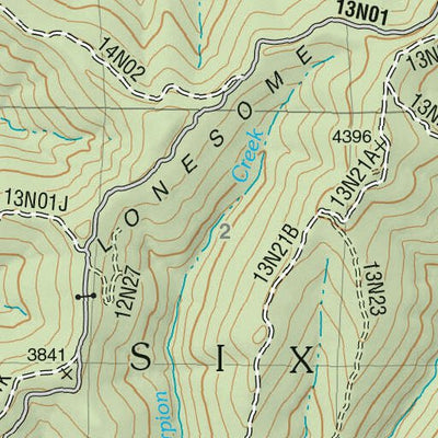Lonesome Ridge (Six Rivers Atlas) Preview 3