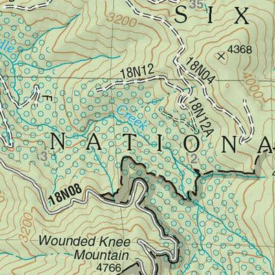 Broken Rib Mountain (Six Rivers Atlas) Preview 3