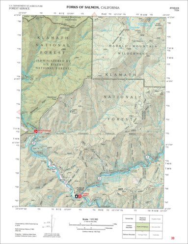 Forks of Salmon (Six Rivers Atlas) Preview 1
