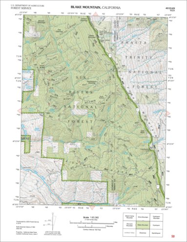 Blake Mountain (Six Rivers Atlas) Preview 1