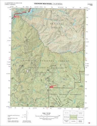Ukonom Mountain (Six Rivers Atlas) Preview 1