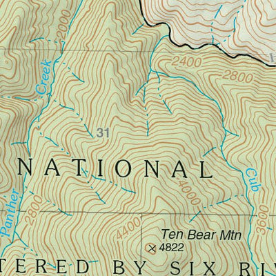 Ukonom Mountain (Six Rivers Atlas) Preview 2