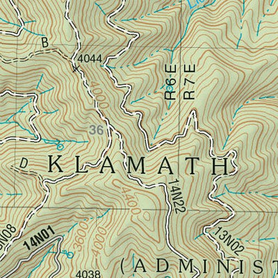 Ukonom Mountain (Six Rivers Atlas) Preview 3