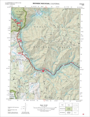 Ironside Mountain (Six Rivers Atlas) Preview 1