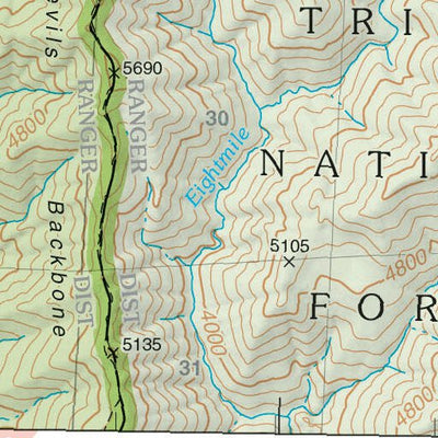 Salmon Mountain (Six Rivers Atlas) Preview 3
