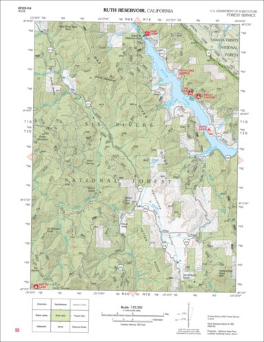 Ruth Reservoir (Six Rivers Atlas) Preview 1