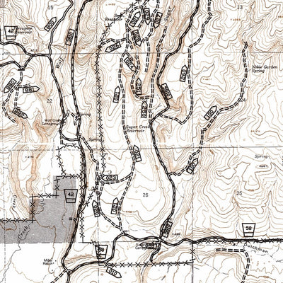 Paulina Ranger District Map Preview 2