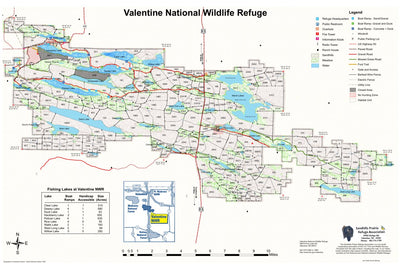 Valentine National Wildlife Refuge Map Preview 1