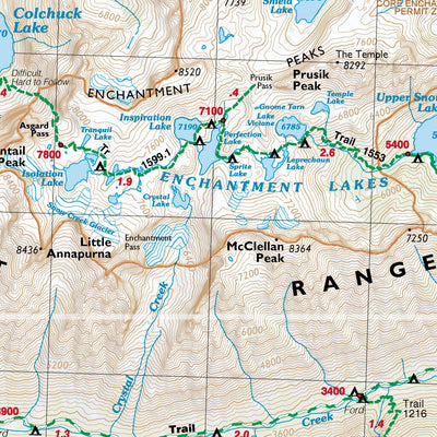 208SX: Alpine Lakes East - Stuart Range, WA Preview 3