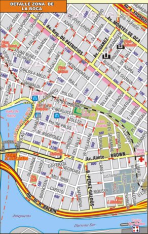 Mapa de la Cuidad Autónoma de Buenos Aires Preview 3