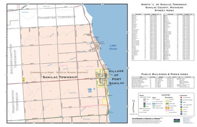 Sanilac Township, and Village of Port Sanilac, Sanilac County, Michigan Preview 1