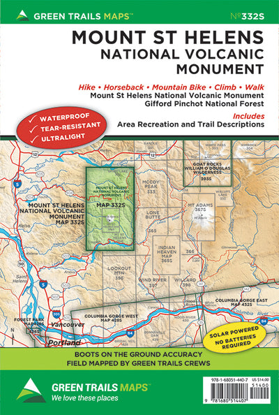 332S: Mount St Helens National Volcanic, WA Preview 1