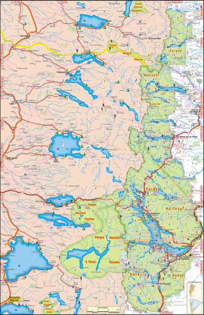 Mapa de Rutas y Caminos de la Patagonia Preview 2