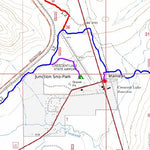 290 Miles. Central Oregon SxS Where to Ride. Crescent Oregon. 3 Map Bundle Preview 2