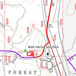 290 Miles. Central Oregon SxS Where to Ride. Crescent Oregon. Map#3 Preview 2