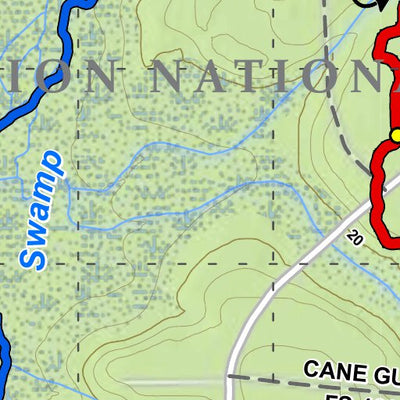 Swamp Fox Passage of the Palmetto Trail (Map Bundle) Preview 2