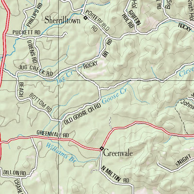 Tennessee Atlas & Gazetteer Page 35 Preview 2