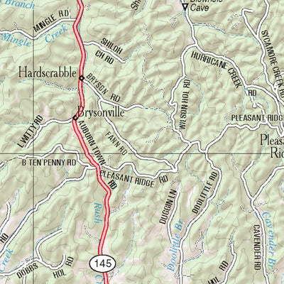 Tennessee Atlas & Gazetteer Page 35 Preview 3