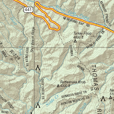 Tennessee Atlas & Gazetteer Page 63 Preview 2