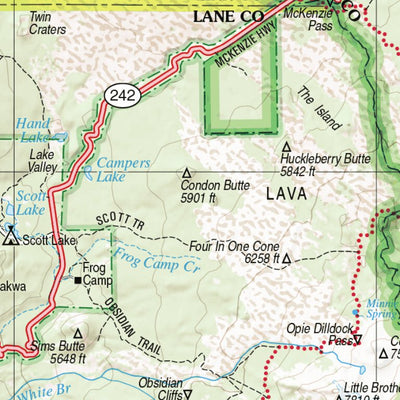 Oregon Atlas & Gazetteer Page 42 Preview 2