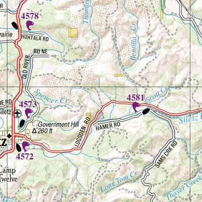 Oregon Atlas & Gazetteer Page 32 Preview 2