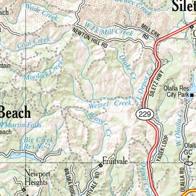 Oregon Atlas & Gazetteer Page 32 Preview 3