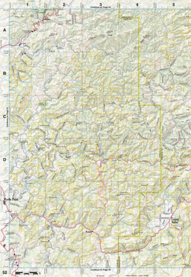 Oregon Atlas & Gazetteer Page 52 Preview 1