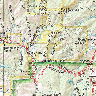 Oregon Atlas & Gazetteer Page 68 Preview 2