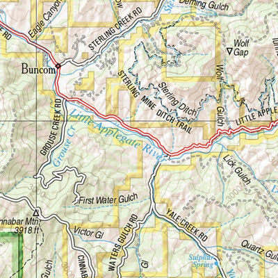 Oregon Atlas & Gazetteer Page 68 Preview 3