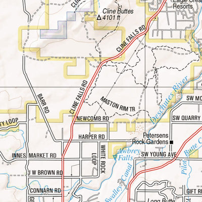 Oregon Atlas & Gazetteer Page 43 Preview 2