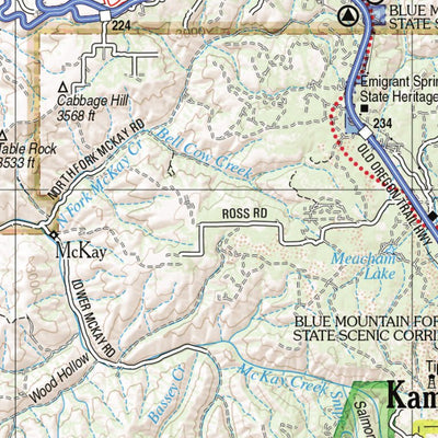 Oregon Atlas & Gazetteer Page 74 Preview 2