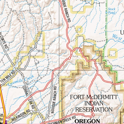 Oregon Atlas & Gazetteer Page 87 Preview 3