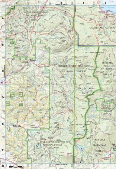 Oregon Atlas & Gazetteer Page 62 Preview 1