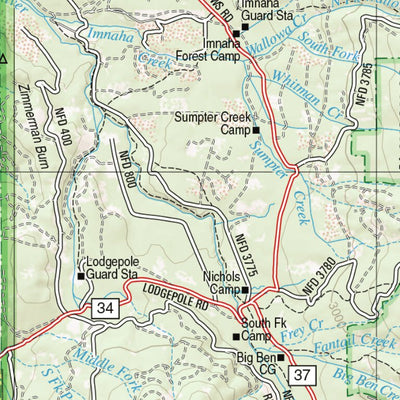 Oregon Atlas & Gazetteer Page 62 Preview 2