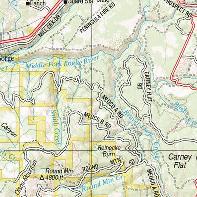 Oregon Atlas & Gazetteer Page 62 Preview 3