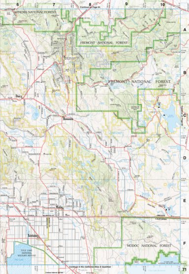 Oregon Atlas & Gazetteer Page 71 Preview 1