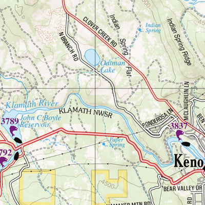 Oregon Atlas & Gazetteer Page 70 Preview 3