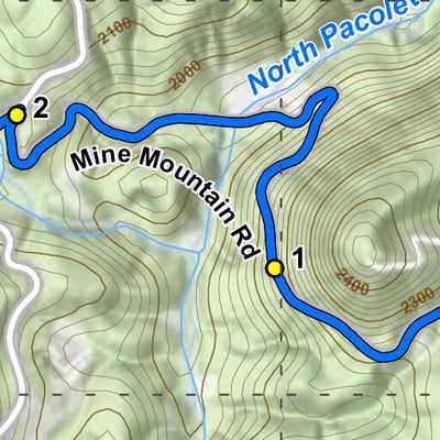Saluda Mountains Passage of the Palmetto Trail Preview 3