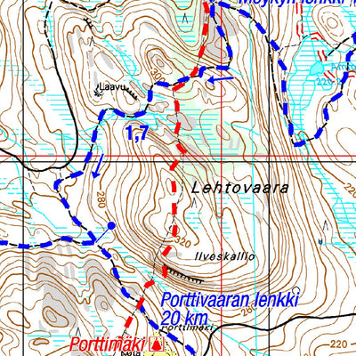 Vuokatti 1:25 000 Preview 2