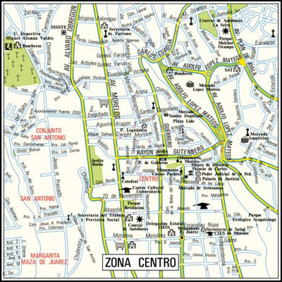Guia Roji Calles Ciudad de Cuernavaca / Zona Urbana Preview 2