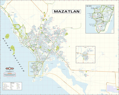 Guia Roji Calles Ciudad de Mazatlán / Zona Urbana Preview 1