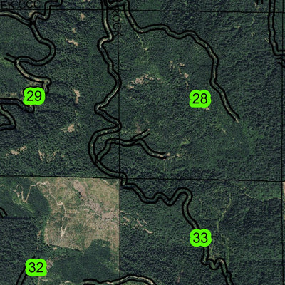 McKinley T27S R11W Township Map Preview 3