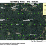 Taft Mountain T27S R10W Township Map Preview 1