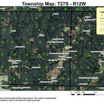 Fairview T27S R12W Township Map Preview 1