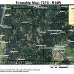 Seven Devils T27S R14W Township Map Preview 1